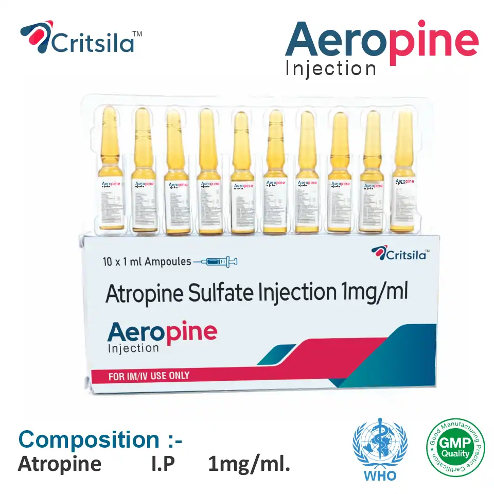 Atropine 1 mg Injection PCD Pharma